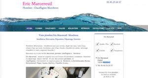 Eric Marcereuil Montbron, Plomberie générale, Dépannage chauffage