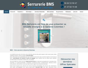 Serrurerie BMS Nanterre et la garenne colombes La Garenne-Colombes, Dépannage serrurerie, Installation de portail ou porte de garage