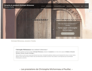 Christophe Michonneau Pouillac, Menuiserie générale, Installation de portail ou porte de garage