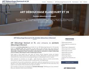 ART Débouchage Elancourt et 78 Élancourt, Dépannage plomberie, Débouchage et dégorgement toutes canalisations