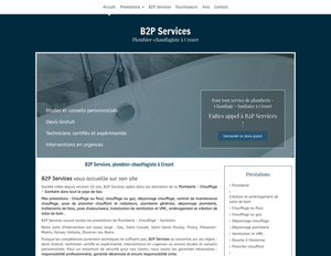 B2P Services Thoiry, Plomberie générale, Dépannage chauffage