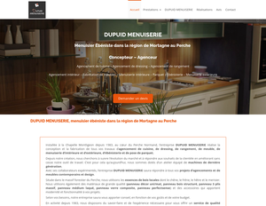 DUPUID MENUISERIE La Chapelle-Montligeon, Aménagement de cuisine, Fabrication de meuble sur mesure