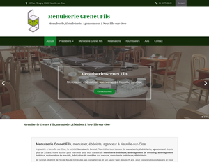 Menuiserie Grenet Fils Neuville-sur-Oise, Aménagement intérieur, Fabrication de meuble sur mesure