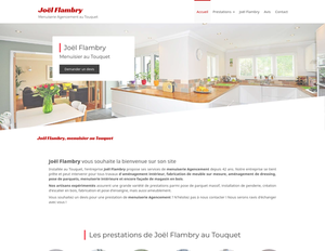 Joël Flambry Saint-Josse, Aménagement intérieur, Fabrication de meuble sur mesure