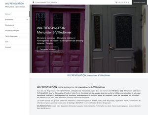 WIL'RENOVATION Villedômer, Menuiserie extérieure, Installation de portes