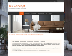 Tek Concept Brignoles, Rénovation générale, Construction de maison