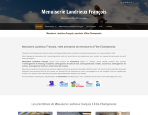 Menuiserie Landrieux François Fère-Champenoise, Menuiserie générale, Menuiserie extérieure