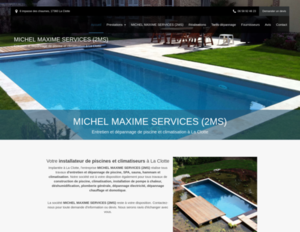 MICHEL MAXIME SERVICES (2MS) Saint-Aigulin, Plomberie générale, Construction de piscine