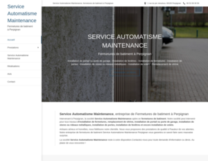 Service Automatisme Maintenance Perpignan, Installation de fermetures, Installation de stores ou rideaux métalliques