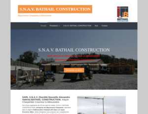 S.N.A.V. BATHAIL CONSTRUCTION Alboussière, Maçonnerie générale , Terrassement