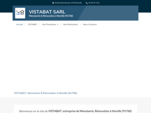VISTABAT SARL Itteville, Rénovation générale, Installation de fermetures