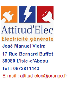 Attitud'Elec L'Isle-d'Abeau, Électricité générale, Petits travaux en électricité
