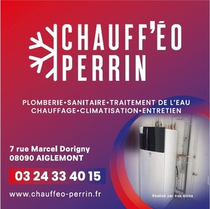 Chauff’éo-Perrin This, Dépannage plomberie, Chauffage, Climatisation, Installation de panneaux solaires, Installation de pompe à chaleur, Installation de ventilation