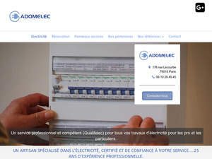 ADOMELEC RENOVATION IMMO Saint-Maurice-Saint-Germain, Électricité générale, Dépannage électricité, Mise en conformité électrique, Petits travaux en électricité, Rénovation des installations électriques
