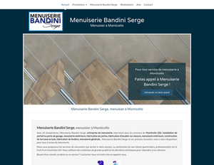 Menuiserie Bandini Serge Monticello, Menuiserie générale, Construction de terrasse en bois, Fabrication d'escalier sur mesure, Fabrication de fenêtre, Fabrication de portes, Installation de portail ou porte de garage, Menuiserie extérieure, Menuiserie intérieure