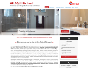 OLLOQUI Richard Dourlers, Plomberie générale, Aménagement de salle de bain, Chauffage, Dépannage chauffage, Dépannage plomberie, Installation douche à l'italienne