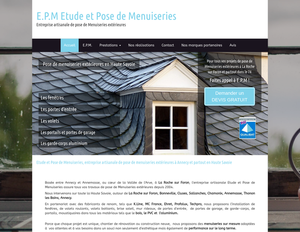 E.P.M Etude et Pose de Menuiseries La Roche-sur-Foron, Installation de fermetures, Installation de fenêtres, Installation de portail ou porte de garage, Installation de portes, Installation de stores ou rideaux métalliques, Installation de volets, Menuiserie extérieure