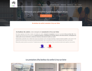 Au bonheur du confort Ivry-sur-Seine, Menuiserie intérieure, Aménagement de cuisine, Aménagement de dressing, Architecture d'intérieur, Décoration intérieure, Peinture