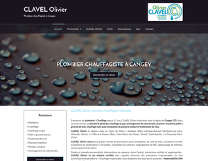 CLAVEL Olivier Cangey, Plomberie générale, Aménagement de salle de bain, Chauffage, Installation de pompe à chaleur