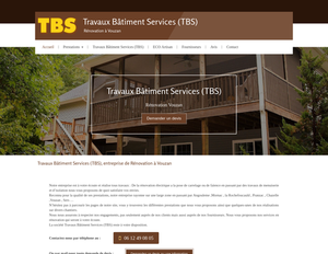 Travaux Bâtiment Services (TBS) Chazelles, Rénovation générale, Électricité générale, Plomberie générale, Isolation, Menuiserie extérieure, Peinture, Carrelage et dallage, Pose de faux plafonds, Installation douche à l'italienne