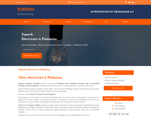 Sopenh Palaiseau, Électricité générale, Chauffage électrique, Mise en conformité électrique