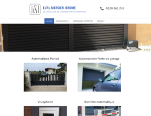 EURL MERCIER JEROME Collorgues, Installation de portail ou porte de garage, Installation de portail ou porte de garage
