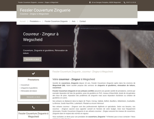Fessler Couverture Zinguerie Wegscheid, Couverture, Charpente, Entretien / nettoyage de toiture, Zinguerie et gouttières