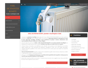 Sarl Aichmayer Romiti Novillard, Plomberie générale, Aménagement de salle de bain, Chauffage, Chauffage au gaz, Climatisation, Dépannage chauffage, Dépannage plomberie, Installation de pompe à chaleur, Installation douche à l'italienne