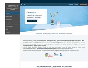 SAS Derambure Lanchères, Rénovation générale, Agrandissement et extensions, Aménagement de combles, Aménagement de salle de bain, Isolation extérieure, Maçonnerie générale , Peinture, Revêtements au sol