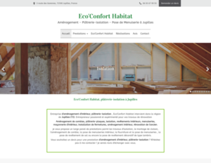 Eco'Confort Habitat Jupilles, Plâtrerie plaquisterie
