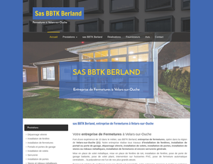 Sas BBTK Berland Velars-sur-Ouche, Installation de fermetures, Serrurerie générale, Installation de fenêtres, Installation de stores ou rideaux métalliques