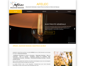 AFELEC.sas Saint-Pierre-du-Mont, Électricité générale, Chauffage, Climatisation, Dépannage électricité, Installation de ventilation, Mise en conformité électrique, Rénovation des installations électriques, Sécurité, contrôle d'accès et vidéosurveillance