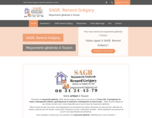 SAGR. Renard Grégory Toulon, Maçonnerie générale , Agrandissement et extensions, Aménagement de cuisine, Aménagement de salle de bain, Aménagement intérieur