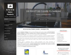De Fer et de Cuivre Plomberie La Roche-Vineuse, Dépannage plomberie, Plomberie générale, Chauffage, Carrelage et dallage, Aménagement de salle de bain