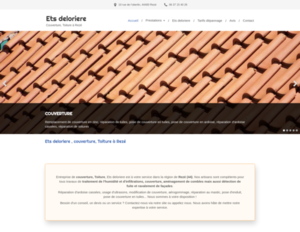 Ets deloriere Rezé, Couverture, Charpente, Entretien / nettoyage de toiture, Rénovation de toiture, Zinguerie et gouttières