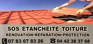 Sos étanchéité toitures  Aix-en-Provence, Entretien / nettoyage de toiture, Couverture, Rénovation de toiture, Zinguerie et gouttières