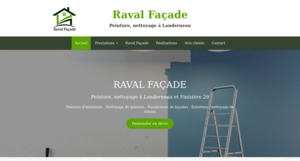 Raval Façade Landivisiau, Peinture, Entretien / nettoyage de toiture, Ravalement de façades, Revêtements muraux
