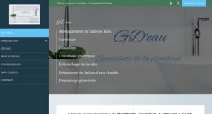 GD'eau Saint-Béron, Plomberie générale, Aménagement de salle de bain, Carrelage et dallage, Chauffage, Chauffage électrique, Dépannage plomberie, Débouchage de lavabo
