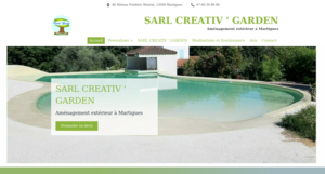 SARL CREATIV ' GARDEN Martigues, Création et aménagement de jardins