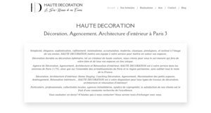 HAUTE DECORATION Paris 3, Architecture d'intérieur, Aménagement intérieur