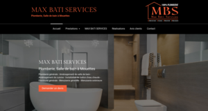 MAX BATI SERVICES Mouettes, Dépannage plomberie, Aménagement de salle de bain