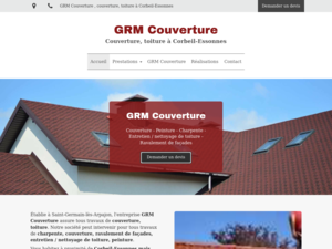 GRM Couverture Saint-Germain-lès-Arpajon, Couverture, Entretien / nettoyage de toiture, Peinture, Ravalement de façades, Rénovation de toiture
