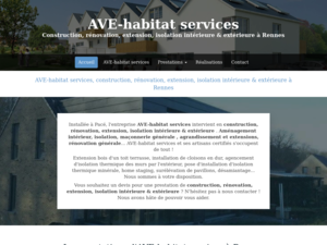 AVE-habitat services Pacé, Construction de maison, Isolation, Isolation des combles, Isolation extérieure, Isolation intérieure