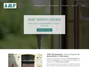 AMF Menuiserie Vincennes, Fabrication de portes