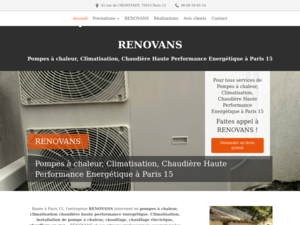 RENOVANS Paris 15, Plomberie générale, Climatisation
