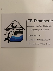 FB-PLOMBERIE Ville-la-Grand, Dépannage plomberie, Chauffage