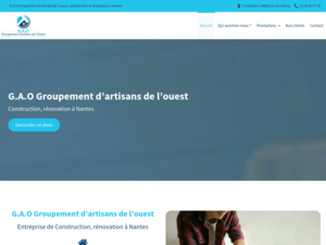G.A.O Groupement d’artisans de l’ouest Sorinières, Électricité générale, Ravalement de façades