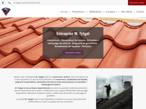 M. Tytgat Faches-Thumesnil, Entretien / nettoyage de toiture, Zinguerie et gouttières