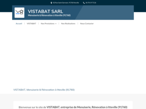 VISTABAT SARL Itteville, Rénovation générale, Aménagement de dressing, Installation de fermetures, Menuiserie intérieure, Peinture, Plâtrerie plaquisterie, Rénovation générale, Revêtements au sol