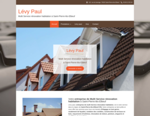Lévy Paul Saint-Pierre-lès-Elbeuf, Rénovation générale, Jardinage-paysagerie, Construction de terrasse en bois, Couverture, Isolation des combles, Maçonnerie d'extérieur, Peinture, Ravalement de façades, Rénovation de toiture, Zinguerie et gouttières